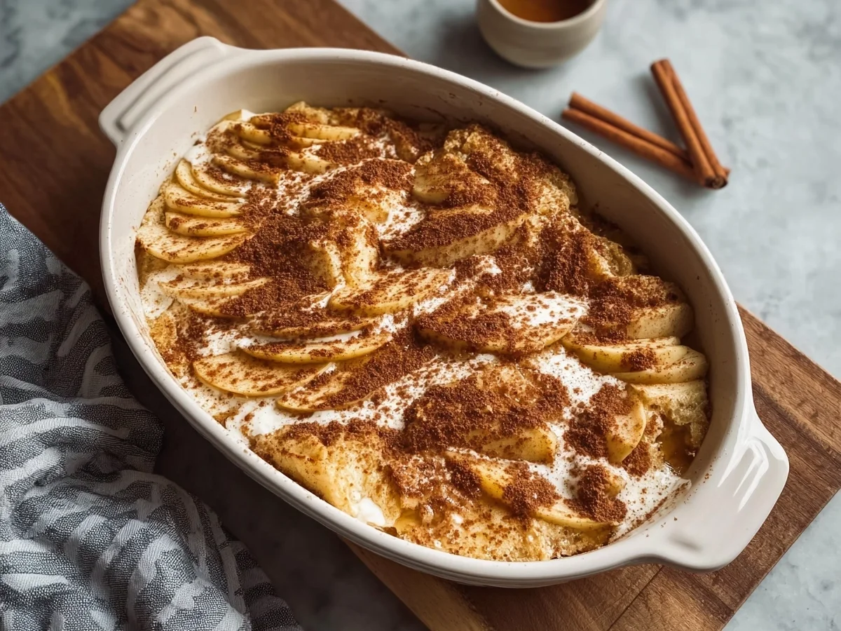 Apple Cinnamon Cottage Cheese Bake: Healthy Breakfast - Image 2