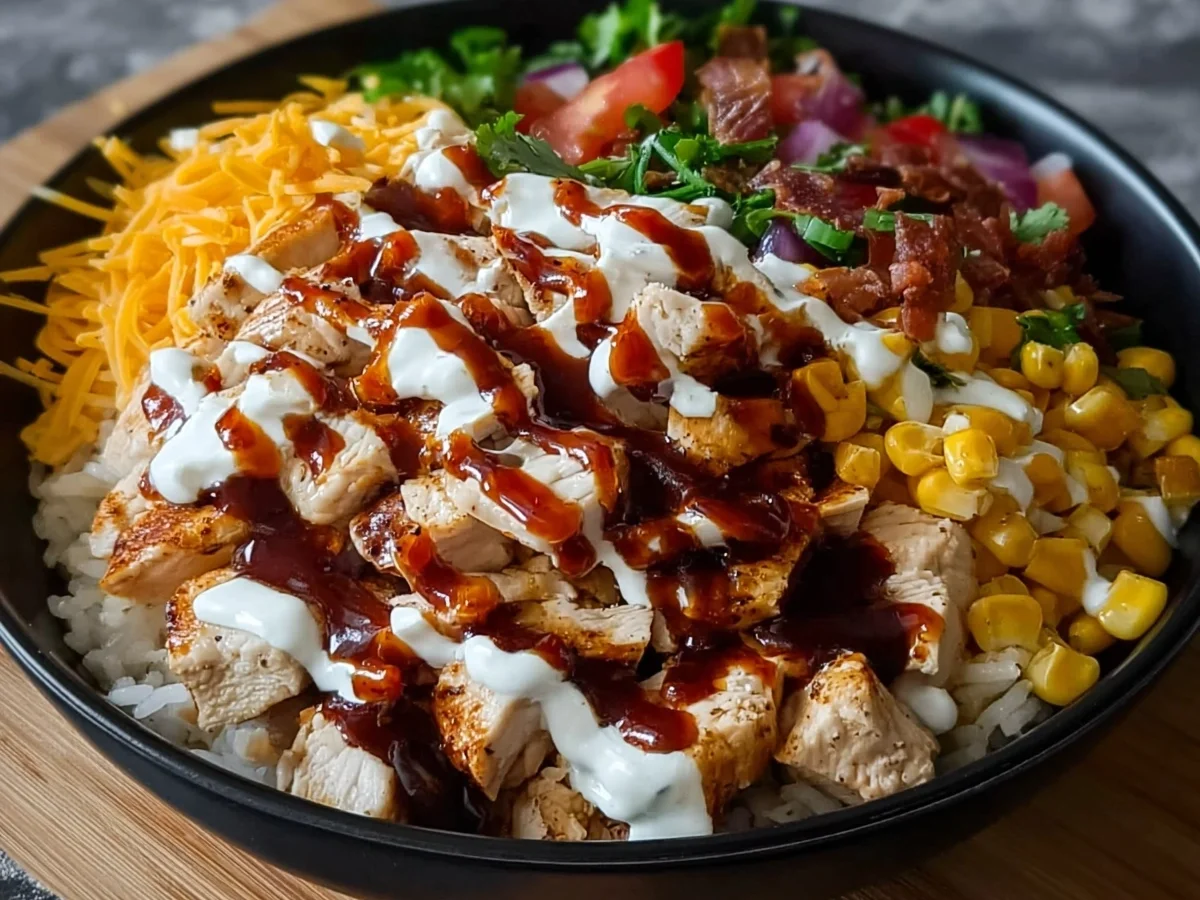 BBQ Ranch Chicken Bowl: Macro-Friendly & High Protein - Image 2