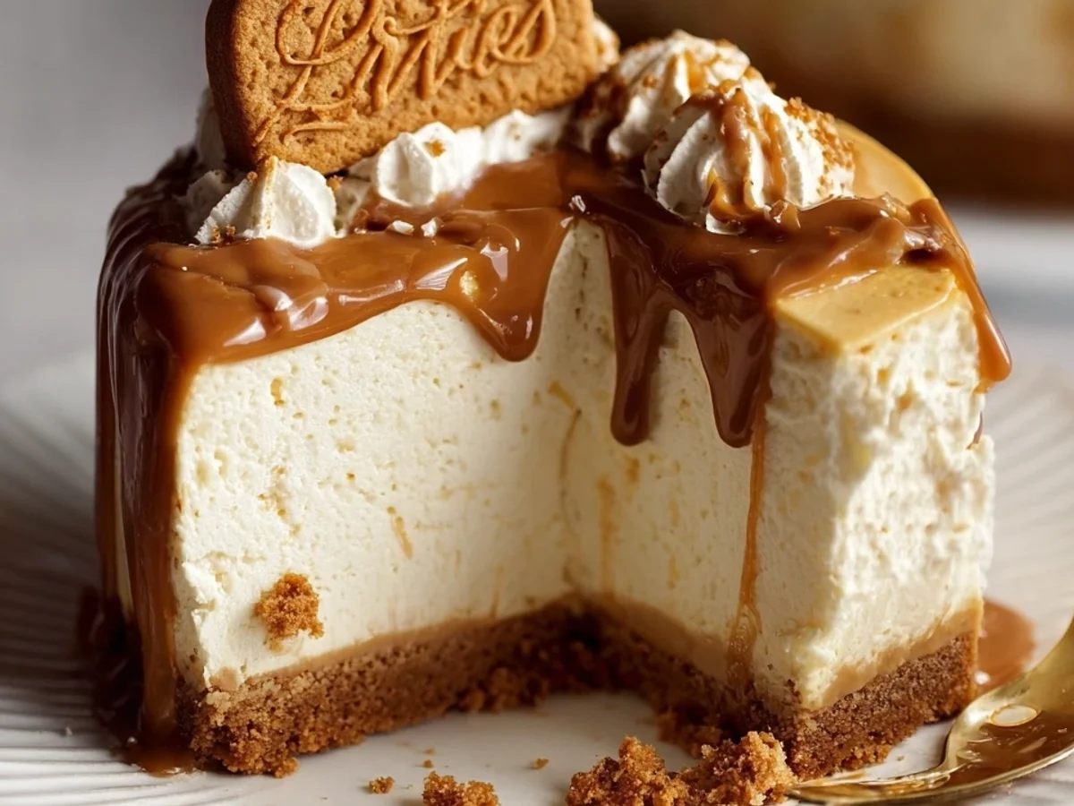 Biscoff Cheesecake Recipe for Cookie Butter Lovers - Image 1
