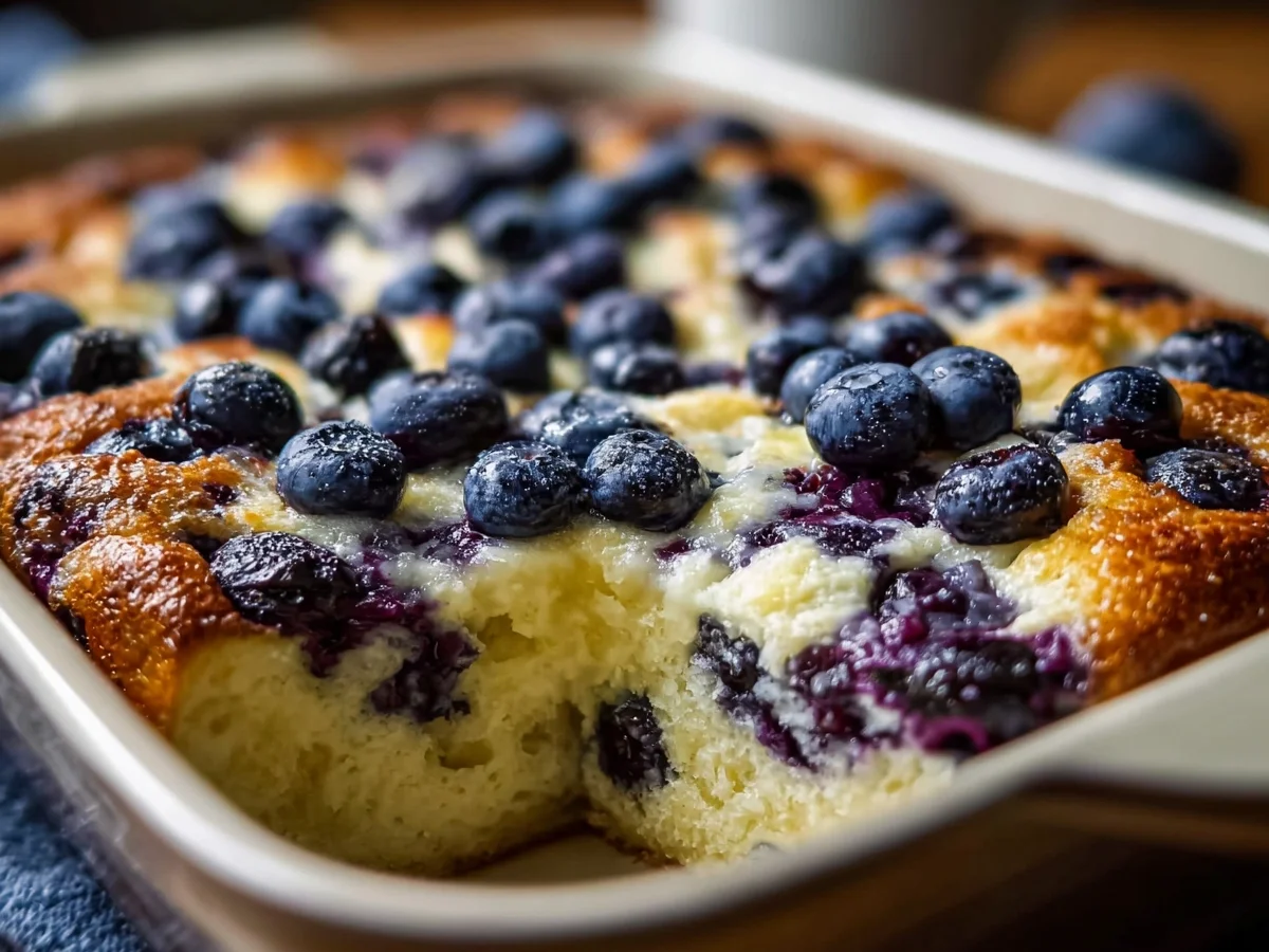 Blueberry Cottage Cheese Breakfast Bake: Creamy & Easy - Image 1