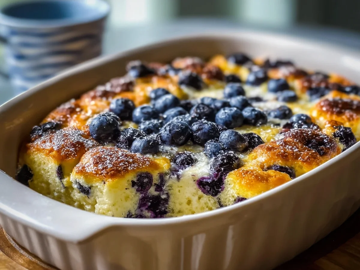 Blueberry Cottage Cheese Breakfast Bake: Creamy & Easy - Image 2