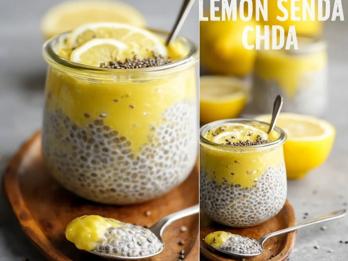 Bright & Creamy Lemon Chia Seed Pudding - Image 2