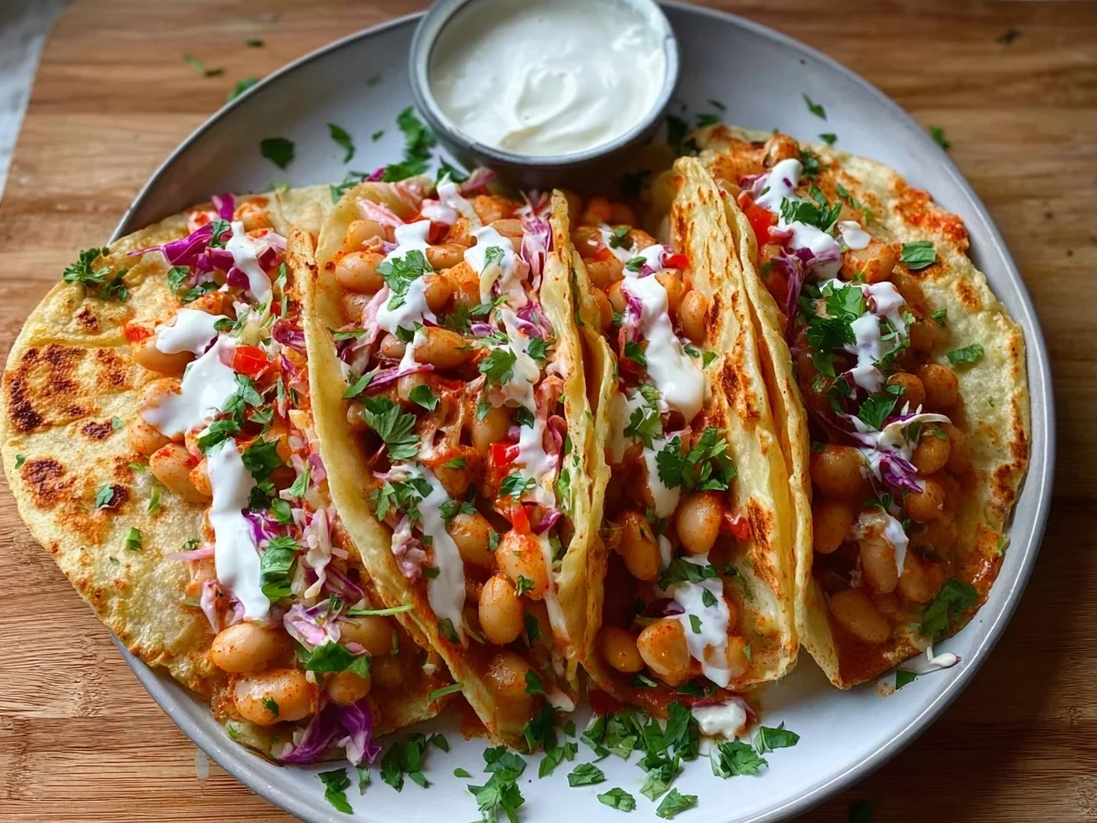 Buffalo White Bean Tacos: Quick Plant-Based Dinner - Image 2