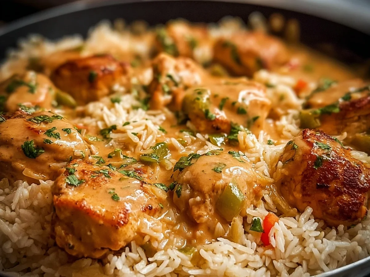 Classic Smothered Chicken and Rice Recipe - Image 2