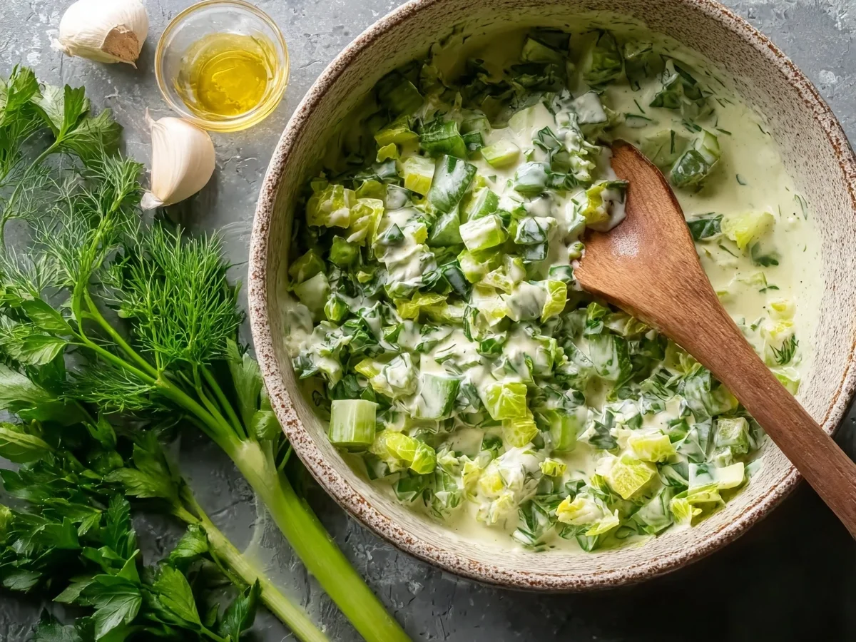 Creamy Green Goddess Salad Recipe - Image 2