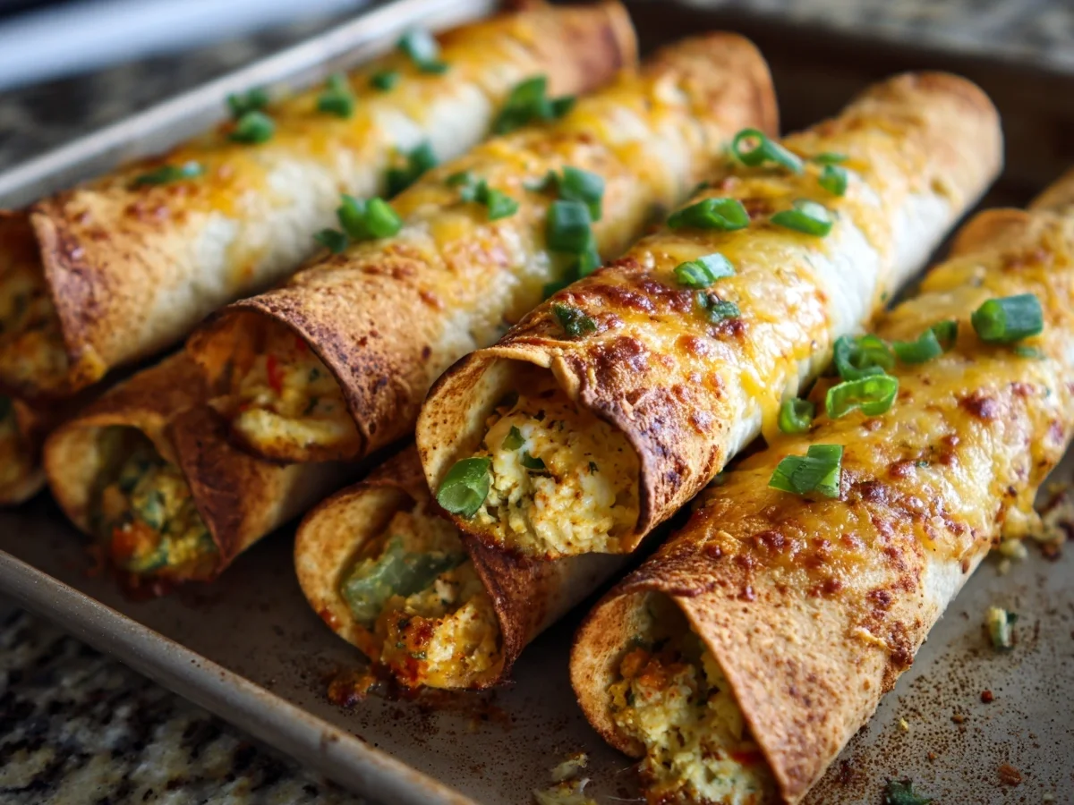 Crispy Baked Cheese & Pepper Taquitos - Image 1