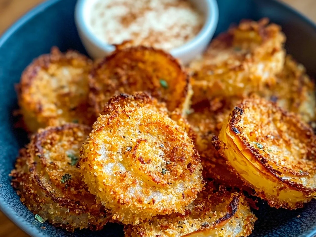 Crispy Keto Protein Onion Rings (Baked) - Image 1