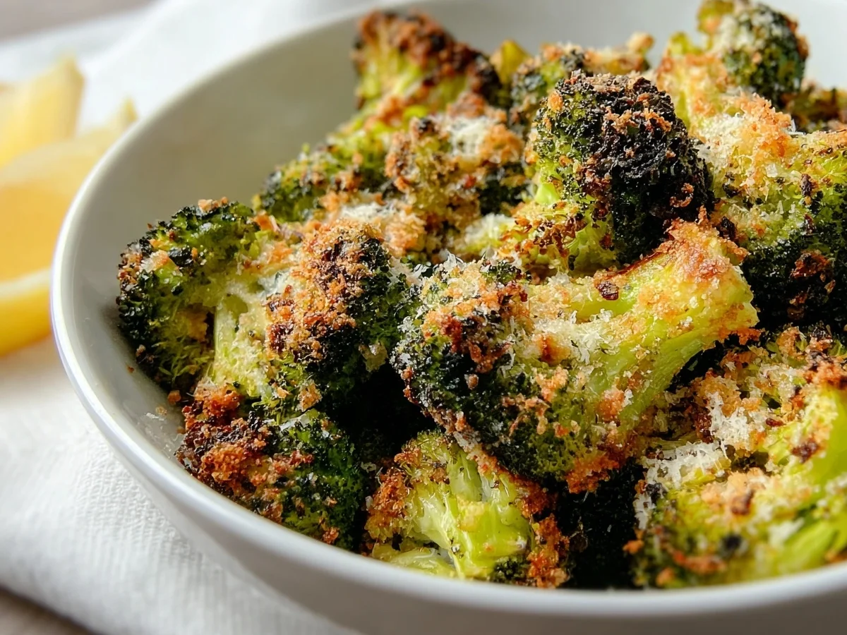 Crispy Parmesan Crusted Broccoli Florets: Quick Side - Image 2