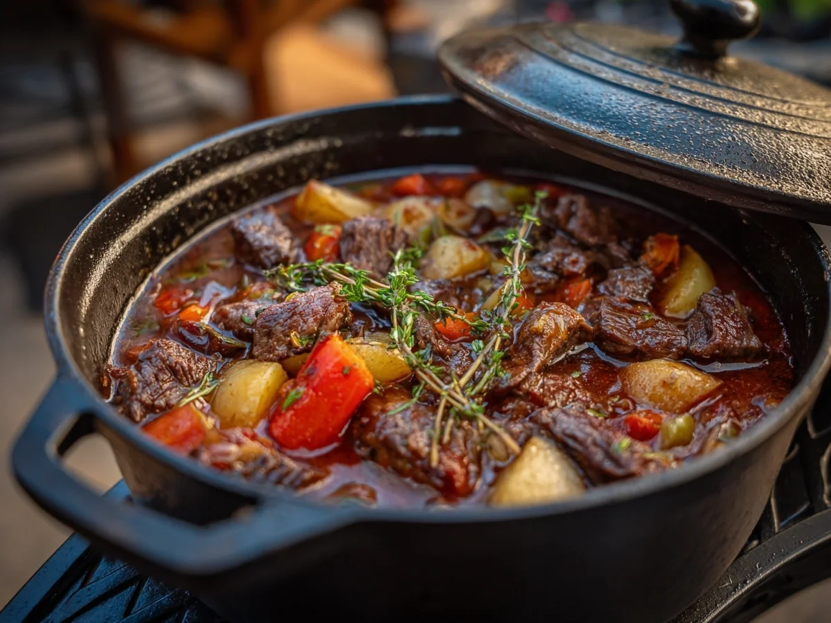 Dutch Oven Beef Stew: Rich, Tender & Flavorful - Image 1