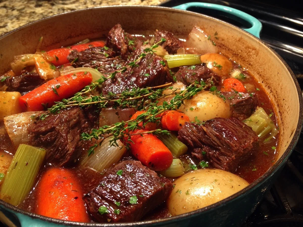 Dutch Oven Beef Stew: Rich, Tender & Flavorful - Image 2