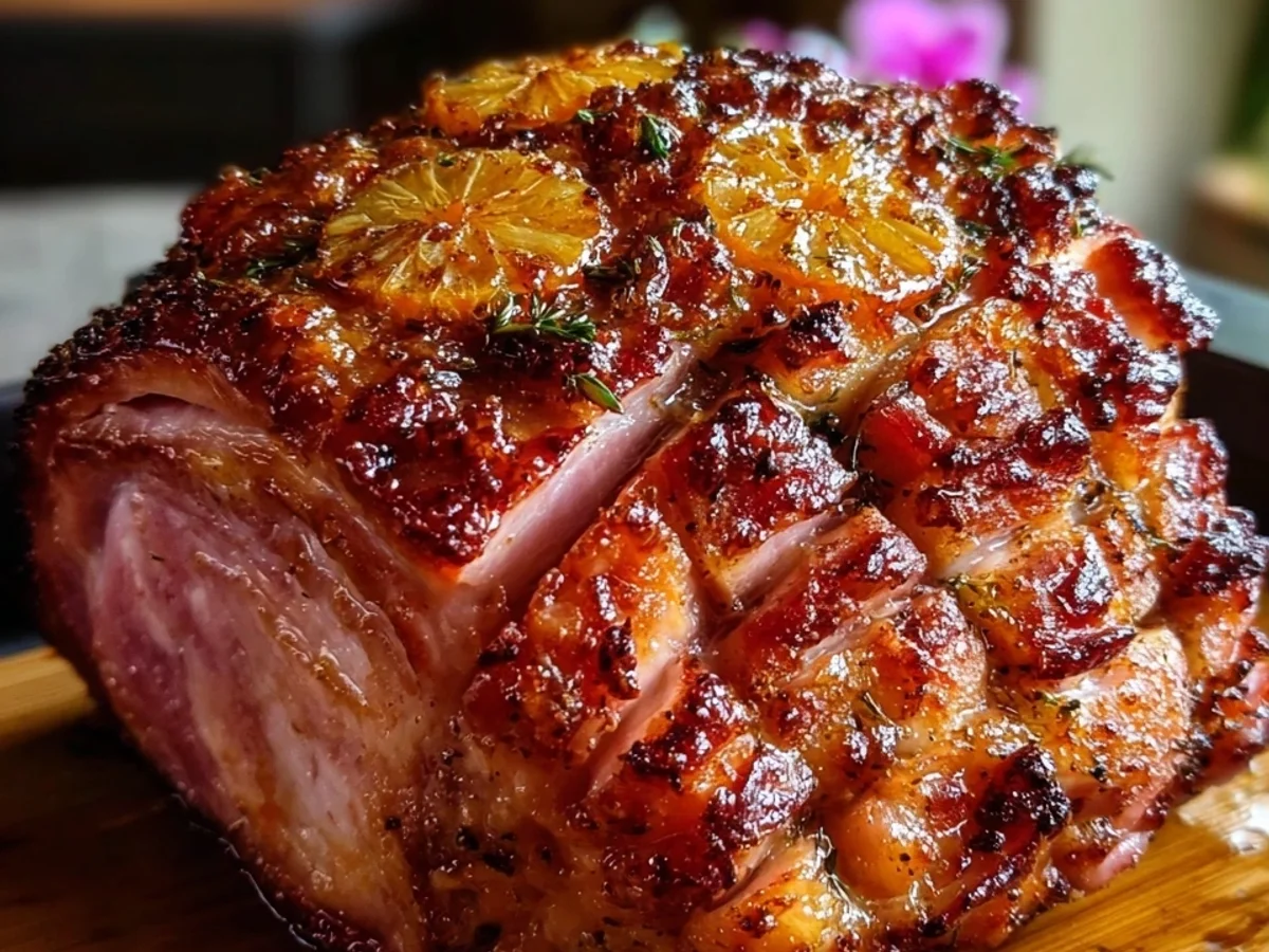 Easter Honey Baked Turkey Ham with Glaze - Image 2
