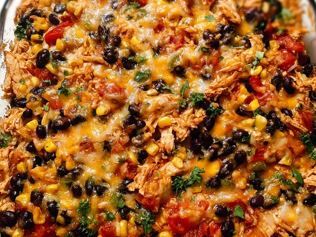 Easy Chicken Burrito Casserole: Quick Weeknight Meal - Image 2
