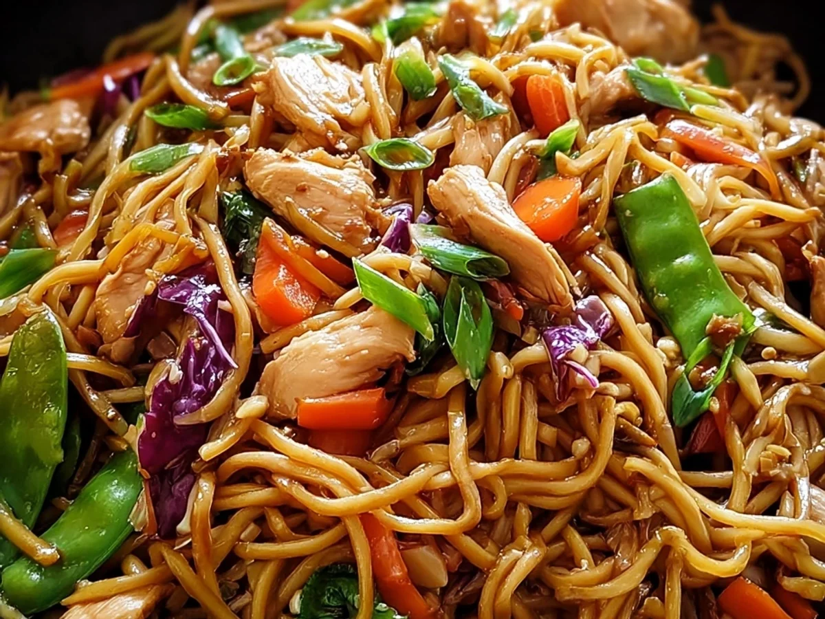 Easy Chicken Lo Mein Recipe - Image 1