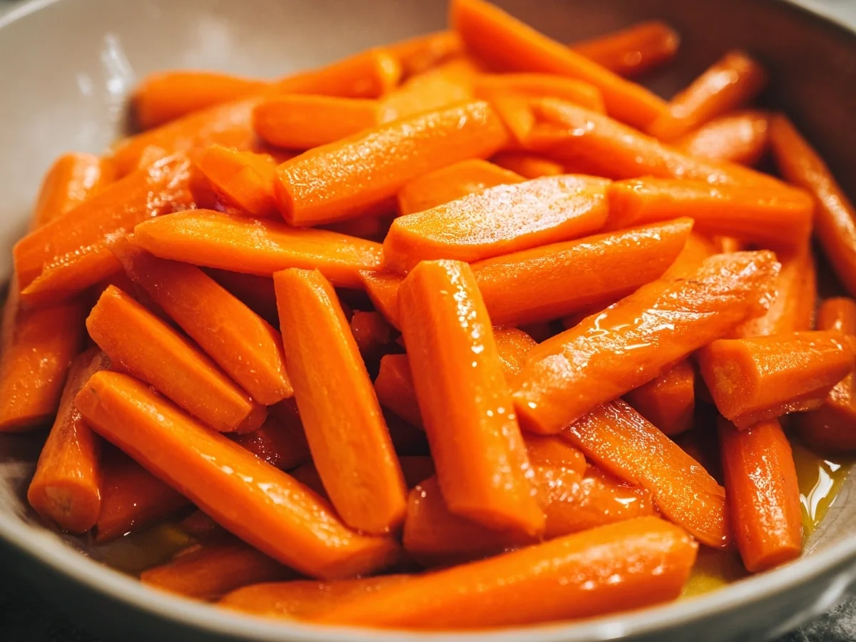 Easy Maple Glazed Carrots: Sweet & Savory Side - Image 1
