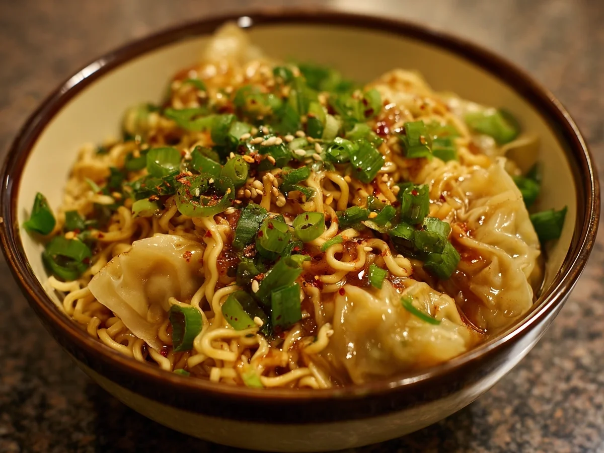 Easy Potsticker Noodle Bowls: Quick Weeknight Meal - Image 2