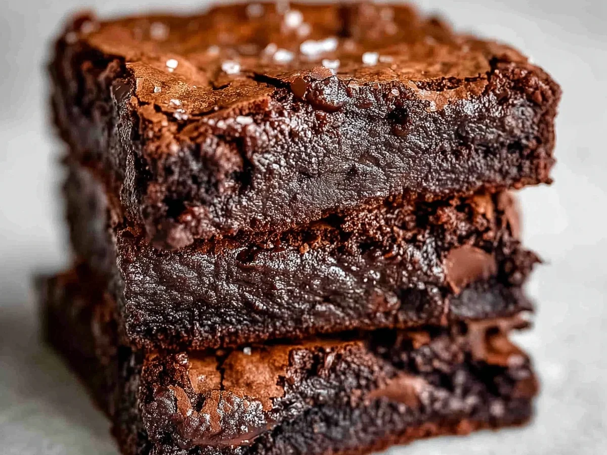 Easy Zero Sugar Brownies with Greek Yogurt - Image 1