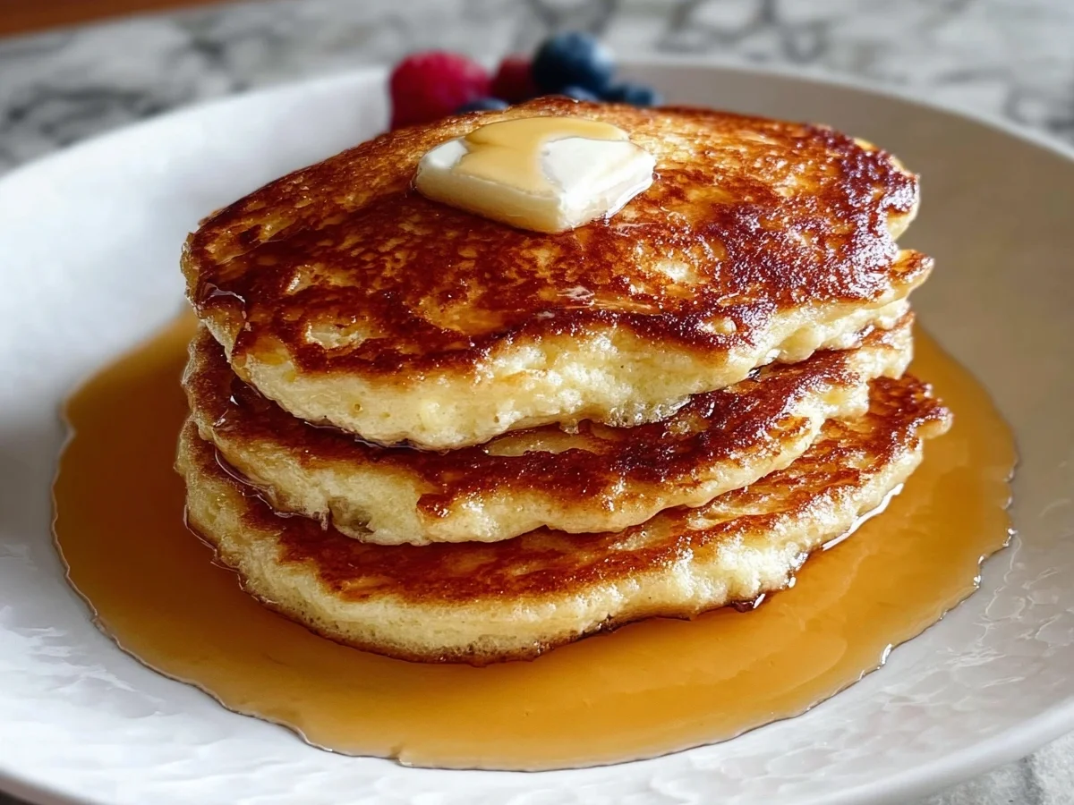 Fluffy High Protein Cottage Cheese Pancakes - Image 2