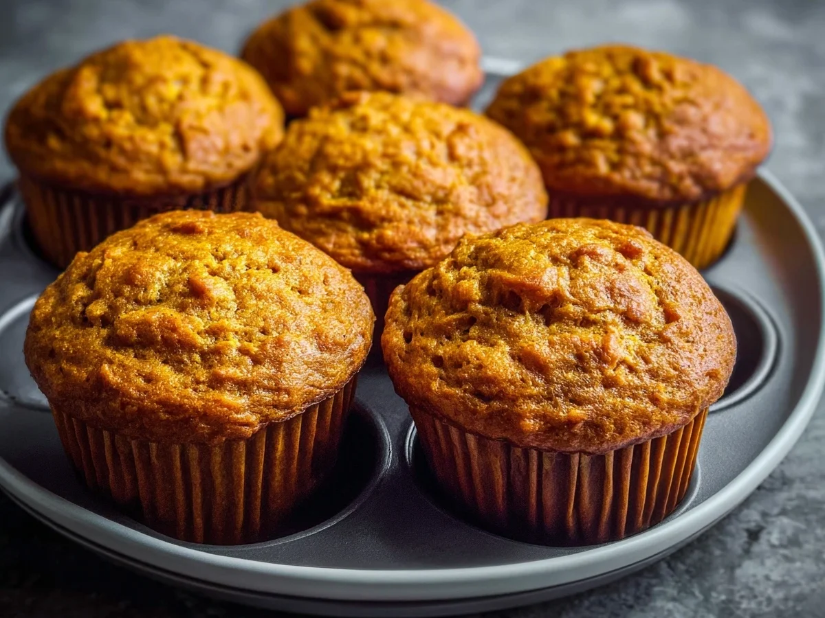 Fluffy High Protein Pumpkin Muffins | Meal Prep Ready - Image 1