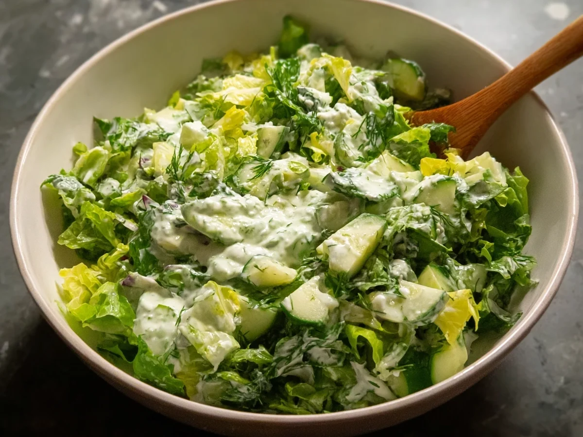 Fresh & Creamy Green Goddess Salad - Image 1