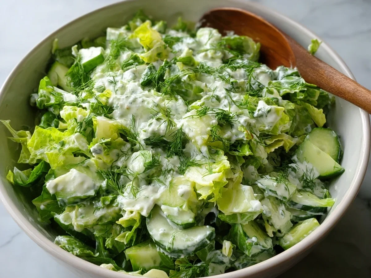 Fresh & Creamy Green Goddess Salad - Image 2