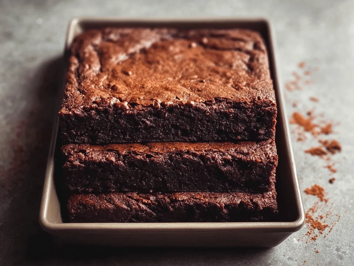 Fudgy High-Protein Cottage Cheese Brownies Recipe - Image 1