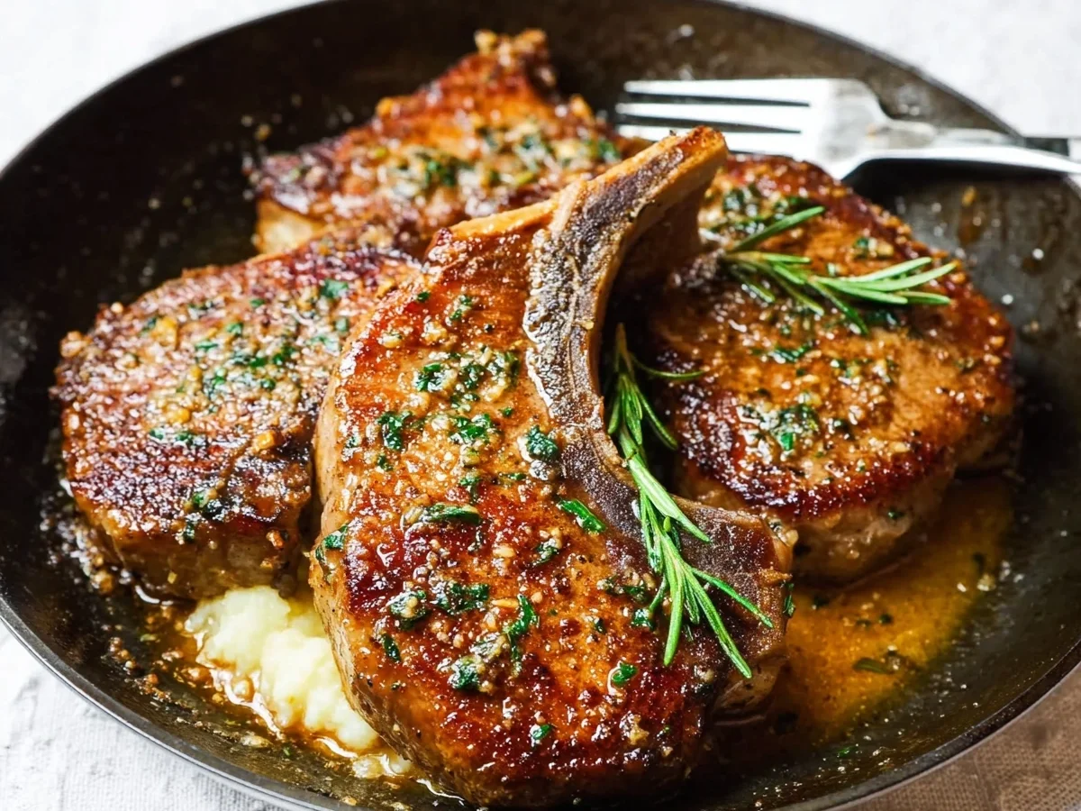 Garlic Butter Pan-Seared Lamb Chops in 20 Mins - Image 1