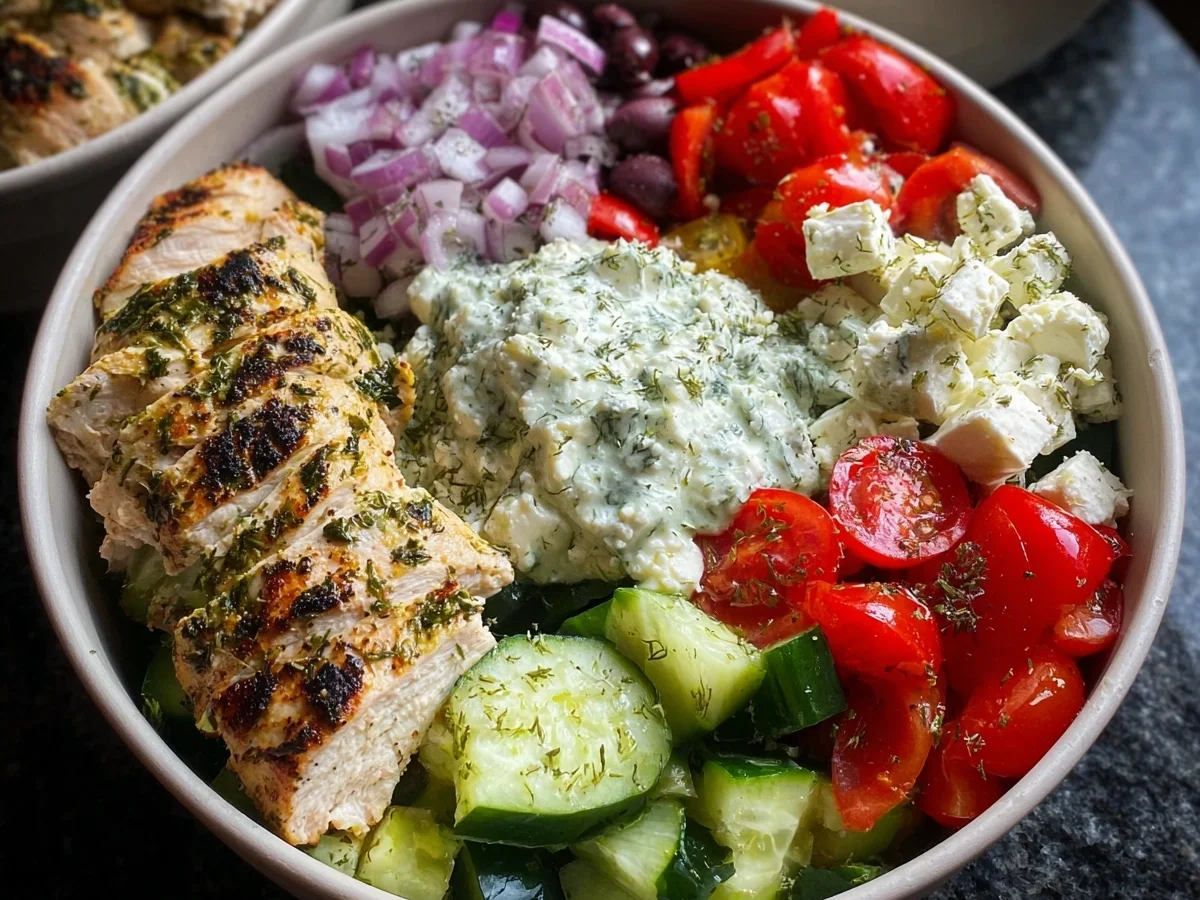 Greek Chicken Bowls for Easy Meal Prep - Image 2