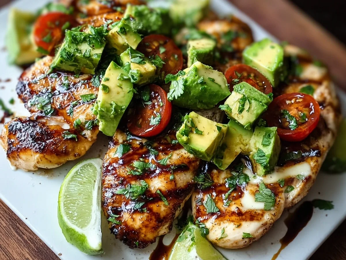 Grilled California Avocado Chicken with Lime - Image 2