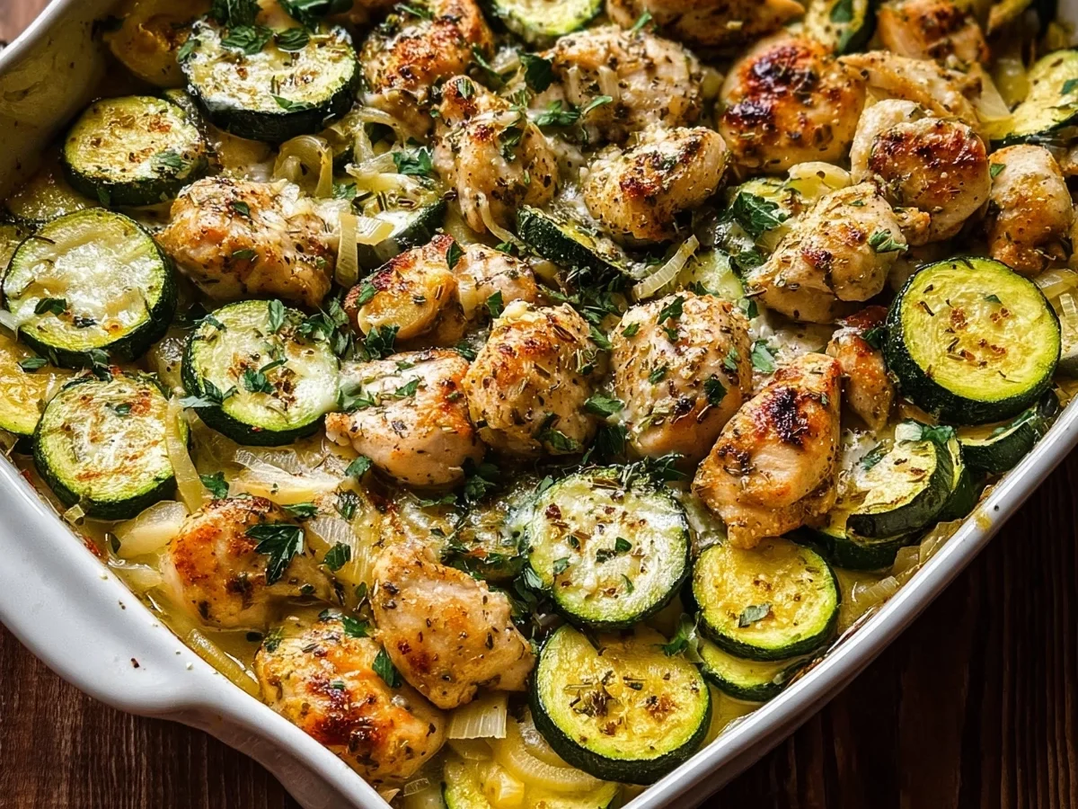 Healthy Chicken Zucchini Bake Recipe - Image 1