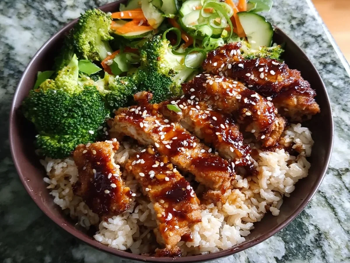 Healthy Sticky Chicken Bowls: Quick Family Dinner - Image 2