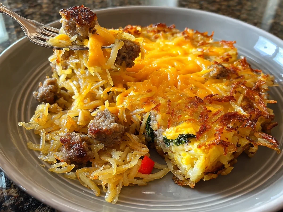 Hearty High-Protein Loaded Hash Browns Breakfast - Image 2