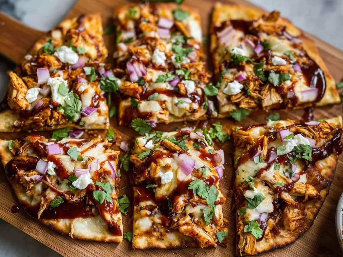 High Protein BBQ Chicken Flatbread Recipe - Image 2