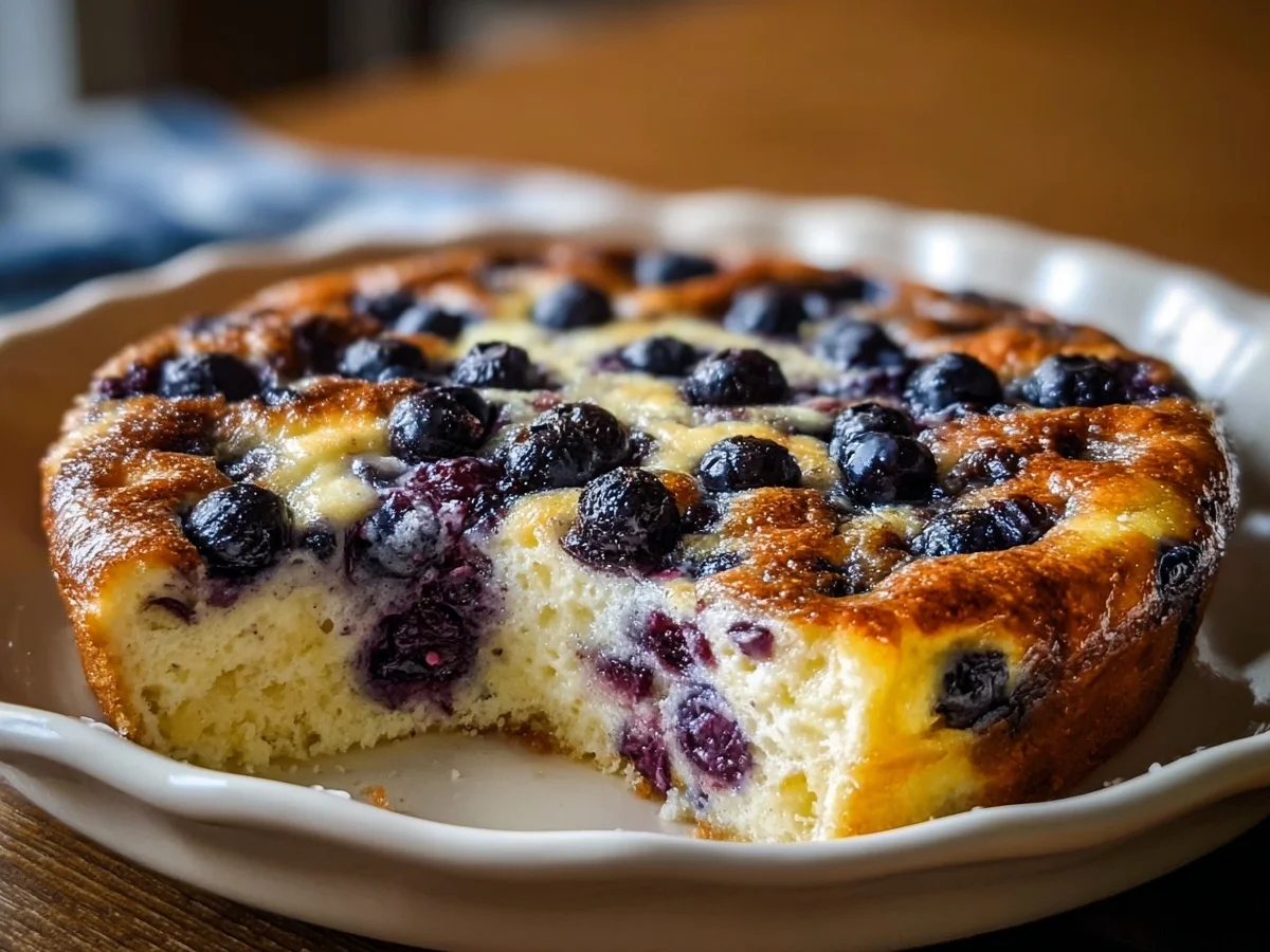 High Protein Blueberry Cottage Cheese Breakfast Bake - Image 2