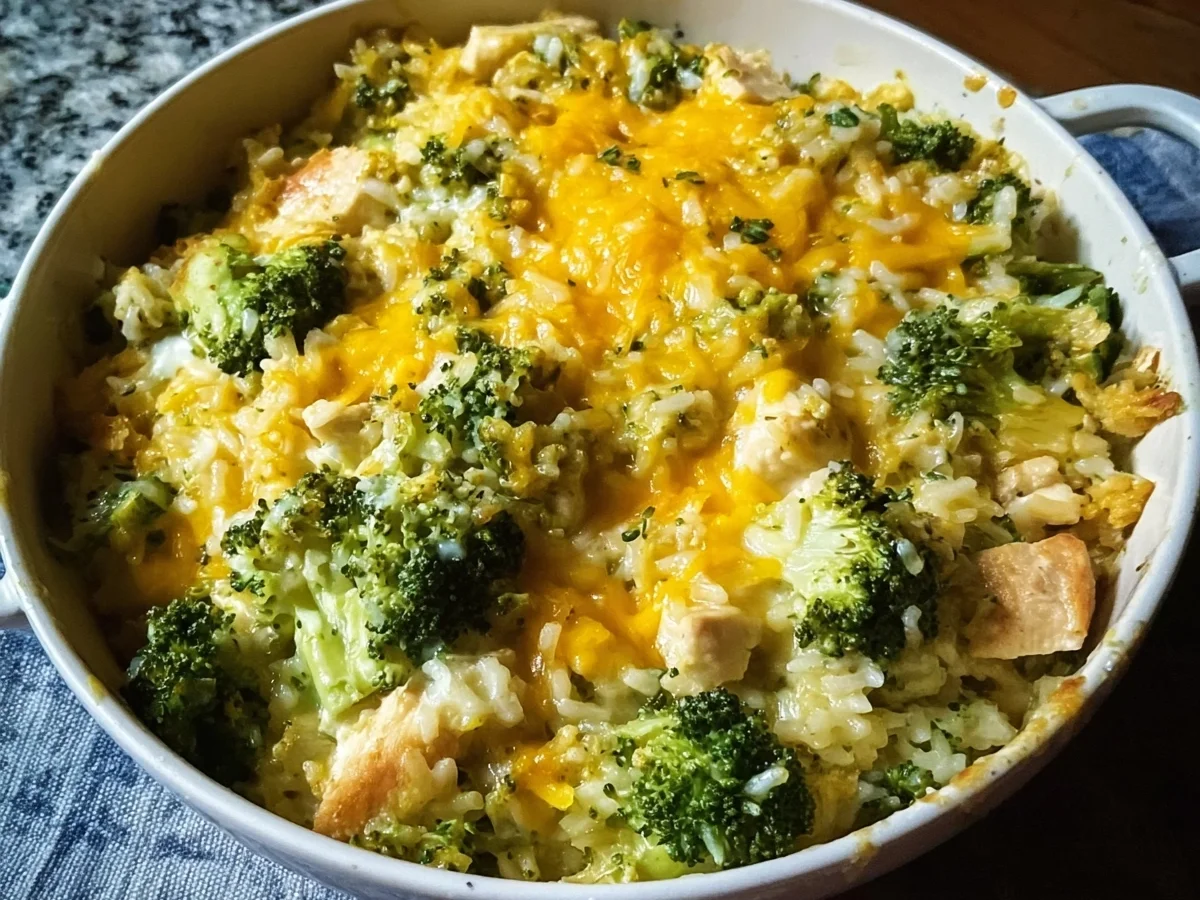 High-Protein Chicken Broccoli Rice Casserole - Image 2