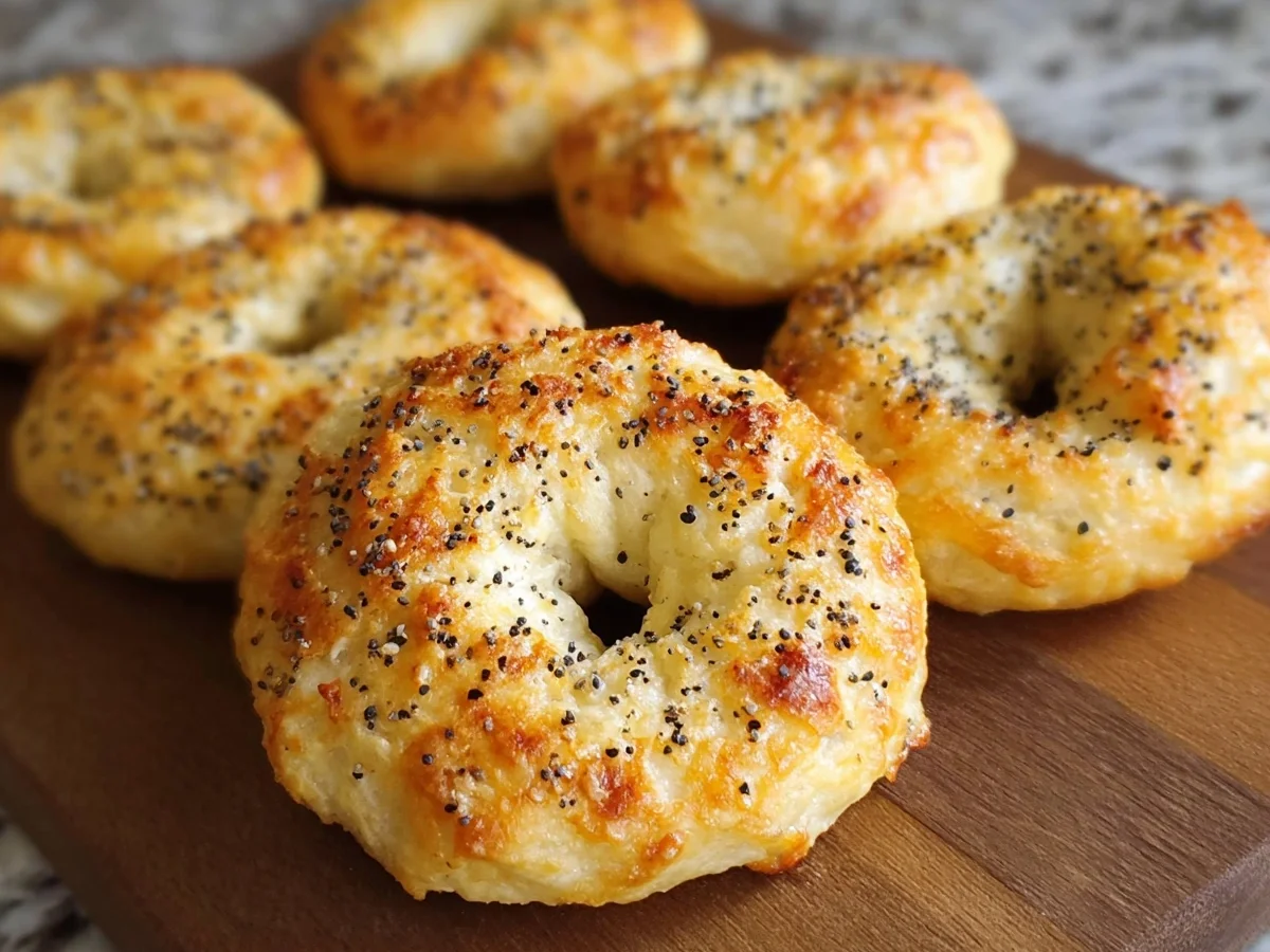 High Protein Cottage Cheese Bagels No Yeast - Image 1