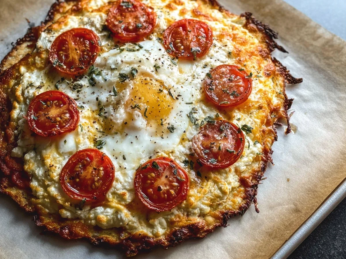 High Protein Cottage Cheese Flatbread Pizza (Low Carb) - Image 2