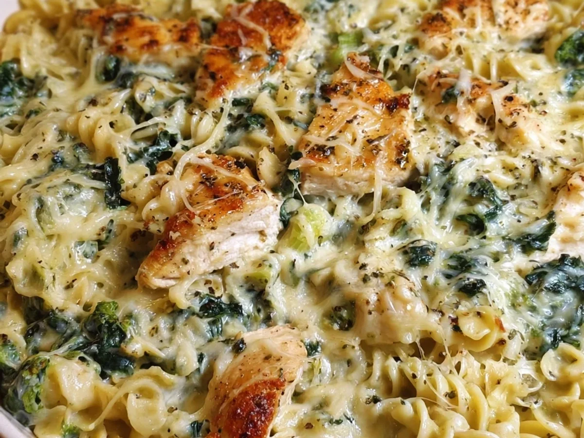High Protein Creamy Alfredo Bake (30g+ Protein) - Image 1