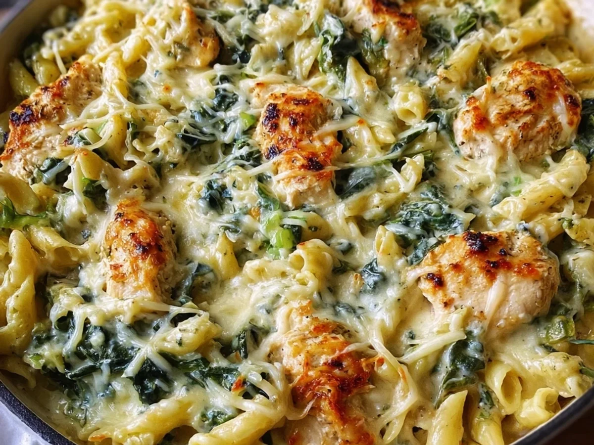 High Protein Creamy Alfredo Bake (30g+ Protein) - Image 2