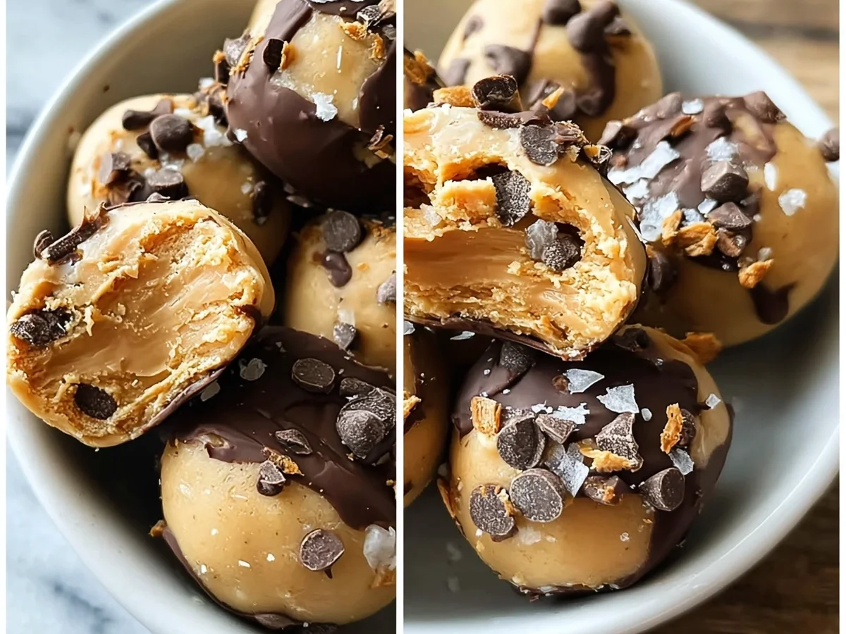 High Protein Frozen Peanut Butter Greek Yogurt Bites - Image 1