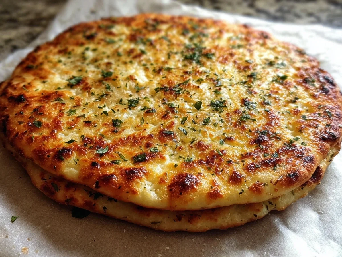 High Protein Gluten-Free Cottage Cheese Flatbread - Image 2
