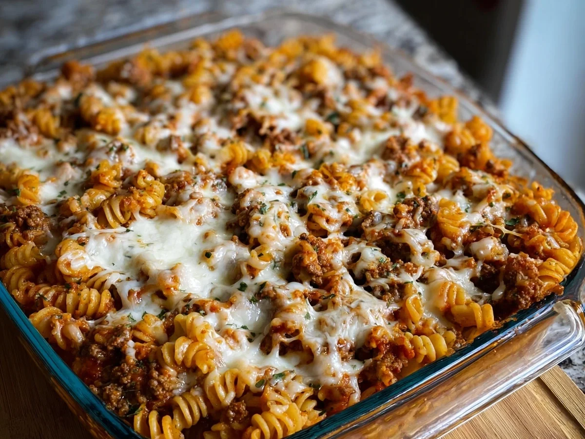 High-Protein Ground Beef & Cottage Cheese Pasta Bake - Image 2