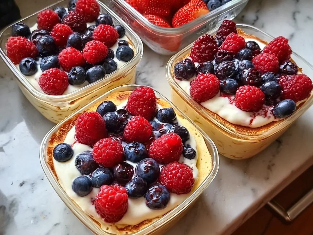 High Protein Pancake Bowls for Quick Breakfast Prep - Image 1