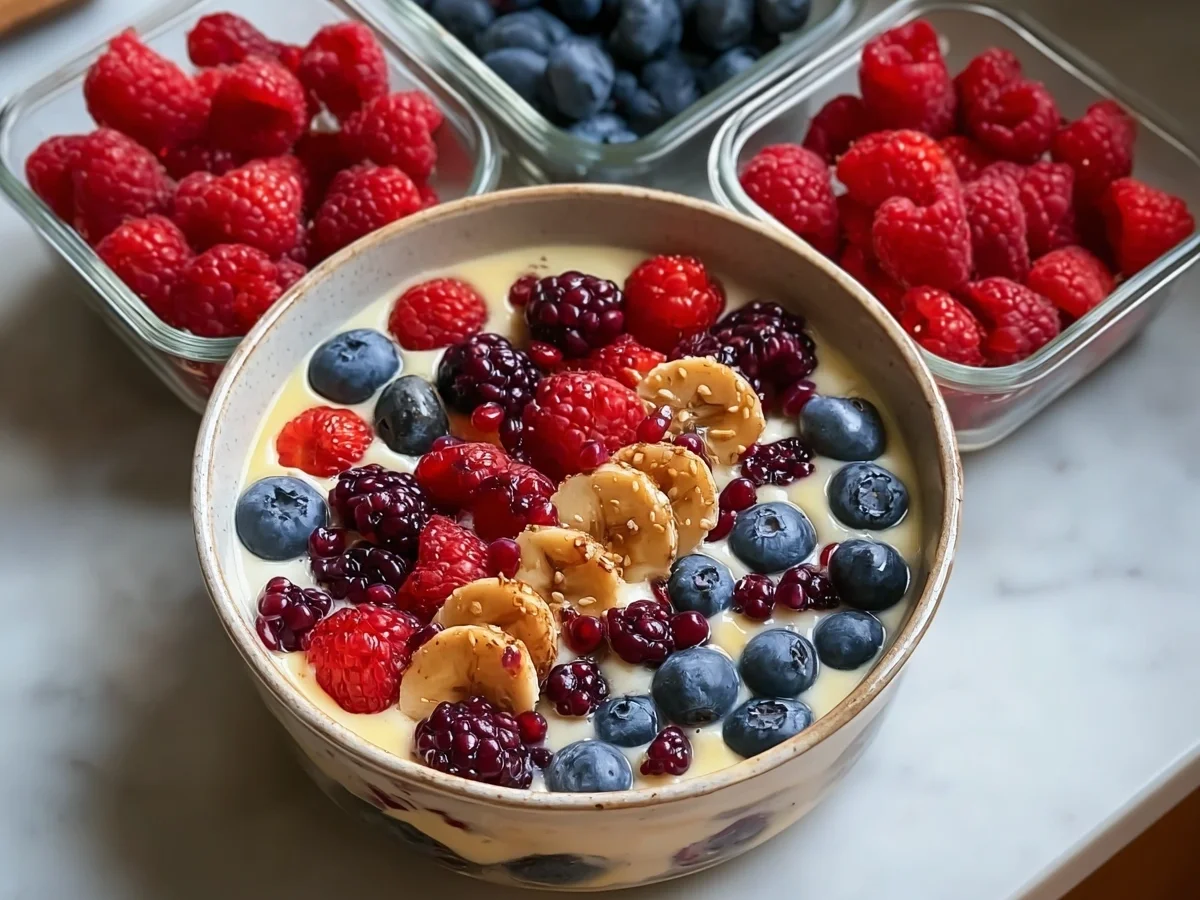 High Protein Pancake Bowls for Quick Breakfast Prep - Image 2