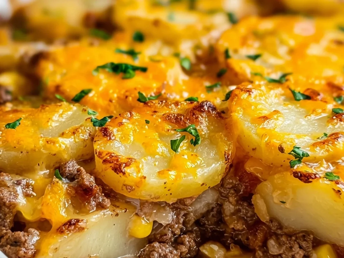 Hobo Casserole with Ground Beef & Vegetables - Image 1