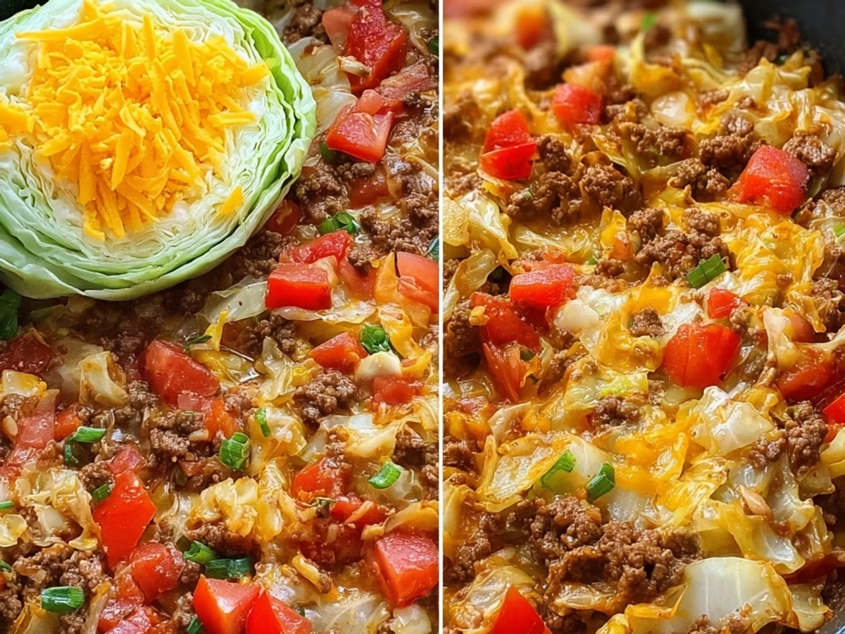 Keto Cabbage Roll Skillet with Ground Beef - Image 1