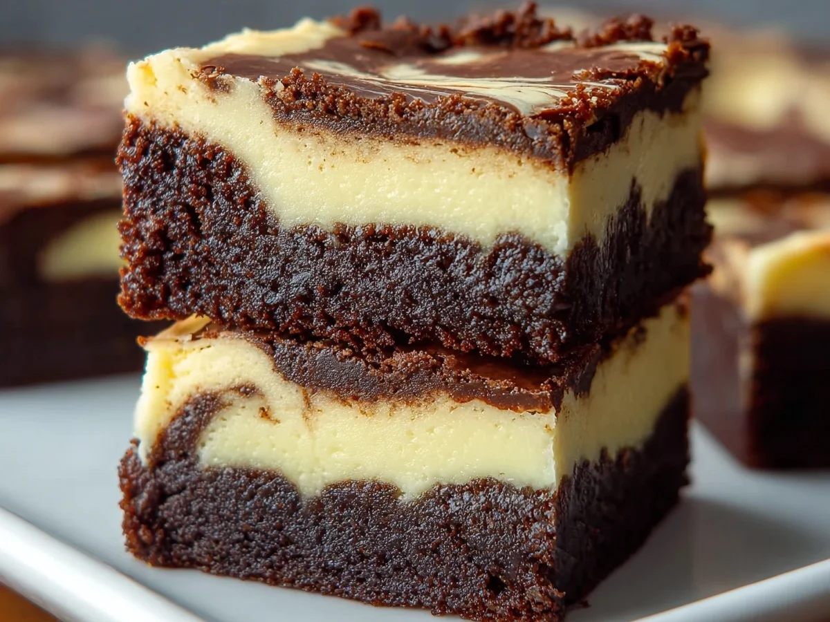 Keto Cheesecake Brownies: Decadent Low-Carb Treat - Image 1