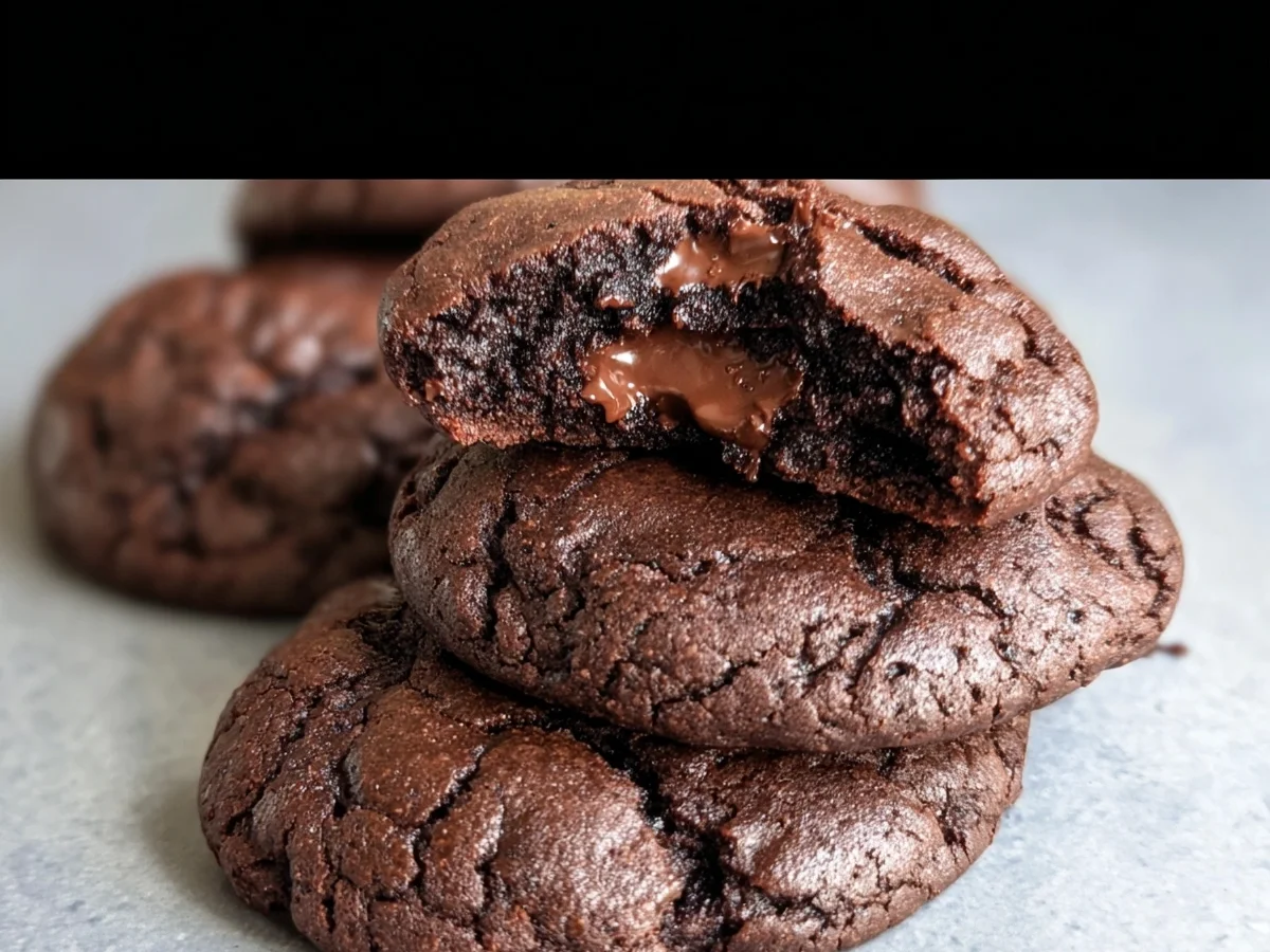 Keto Flourless Fudge Cookies: Rich Low-Carb Dessert - Image 1