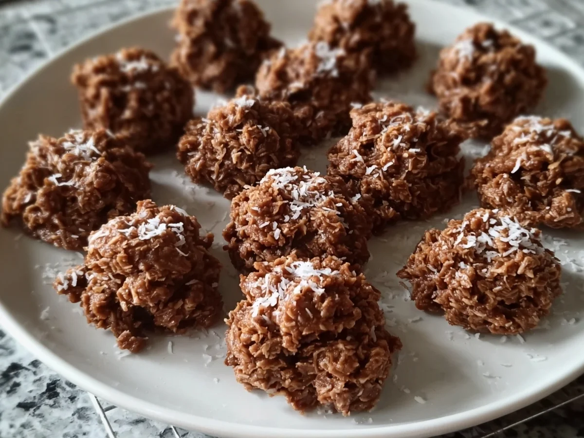 Keto No-Bake Chocolate Cookies | Quick & Easy Treat - Image 1