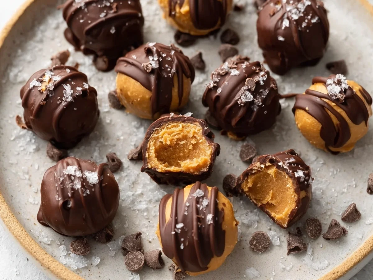Keto Peanut Butter Chocolate Fat Bombs (Easy No-Bake) - Image 2