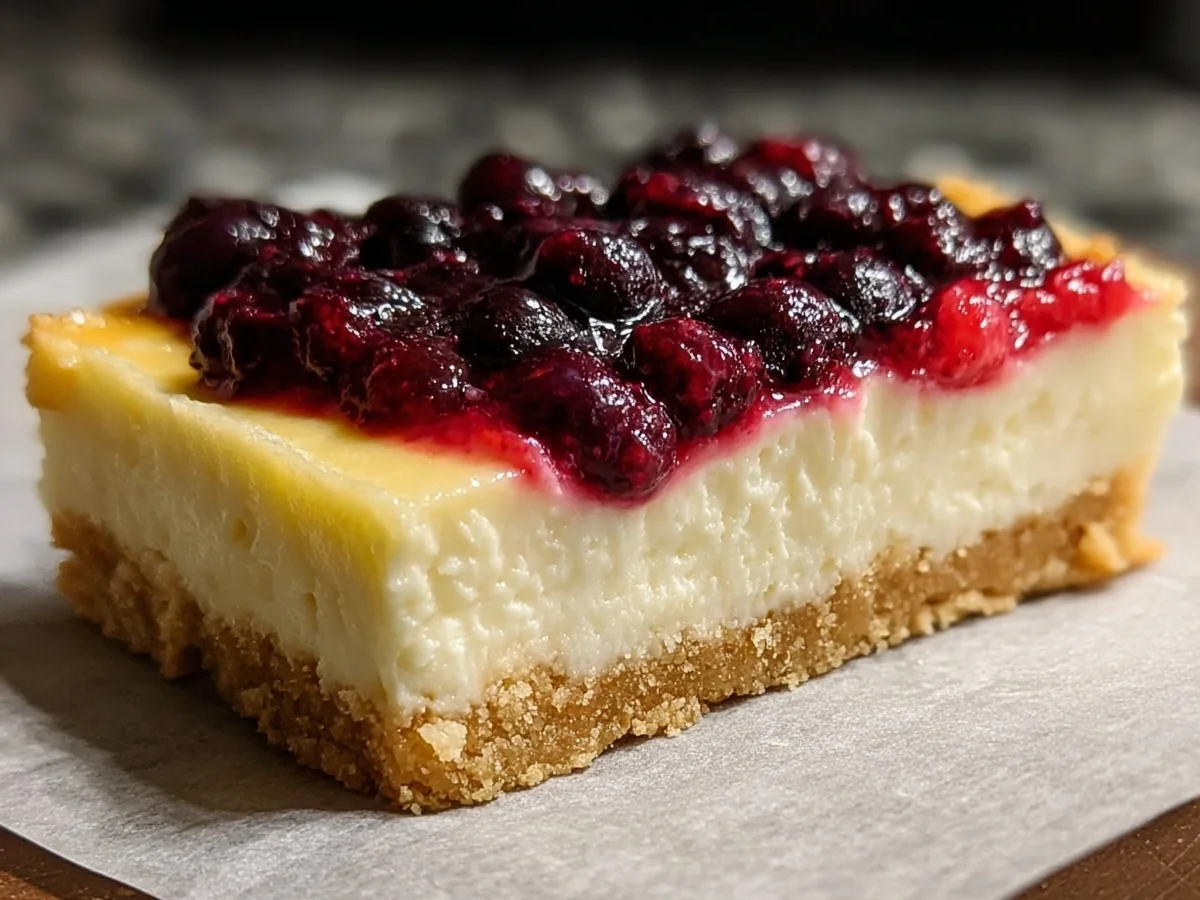 Keto Sugar-Free Cheesecake Bars: Low-Carb & Gluten-Free - Image 1